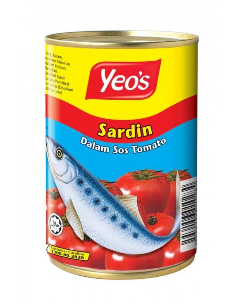 YEOS SARDINES 155G