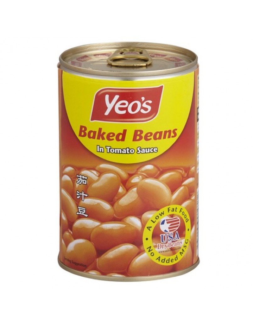 YEOS BAKED BEANS 425G