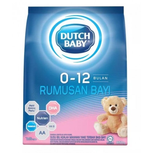 DUTCH LADY IF 0-12 MONTHS 850G