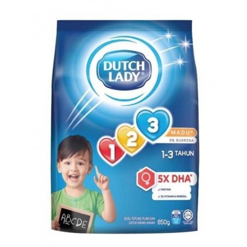 DUTCH LADY GUM 123 HONEY 550G