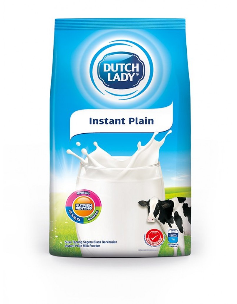 DUTCH LADY INSTANT PLAIN 600G