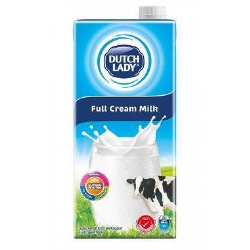 DUTCH LADY FULL CREAM MILK 1L