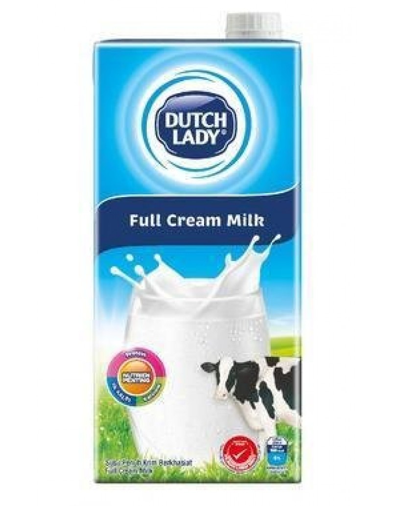 DUTCH LADY FULL CREAM MILK 1L