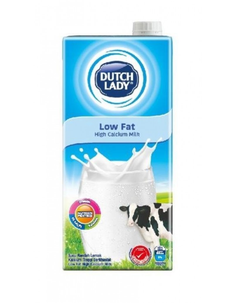 DUTCH LADY LOW FAT MILK 1L