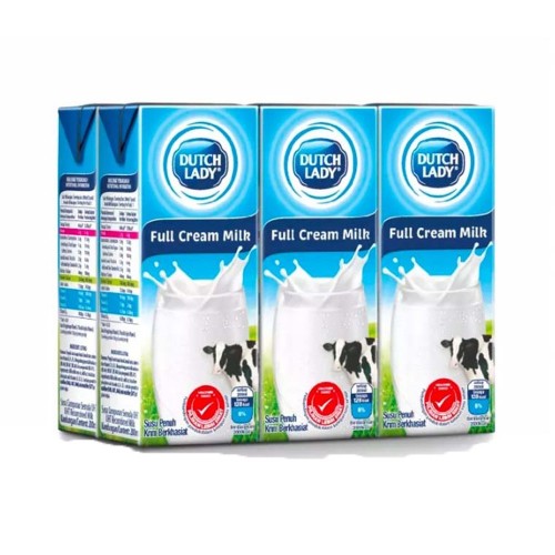 DUTCH LADY FULL CREAM MILK 200ML
