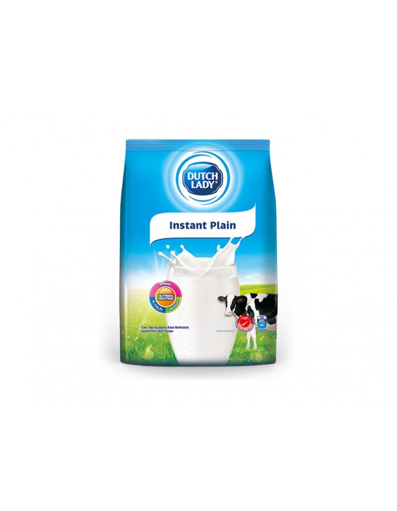 DUTCH LADY INSTANT PLAIN 900G