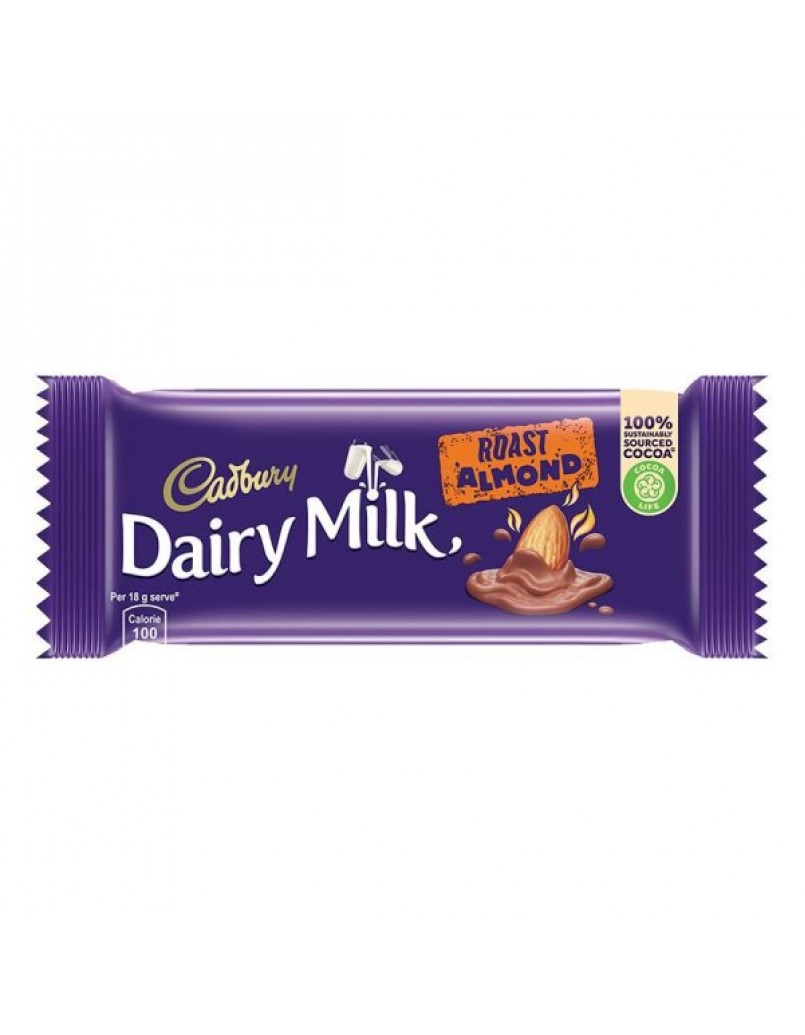 CDM CADBURY DAIRY MILK ROAST ALMOND 37G