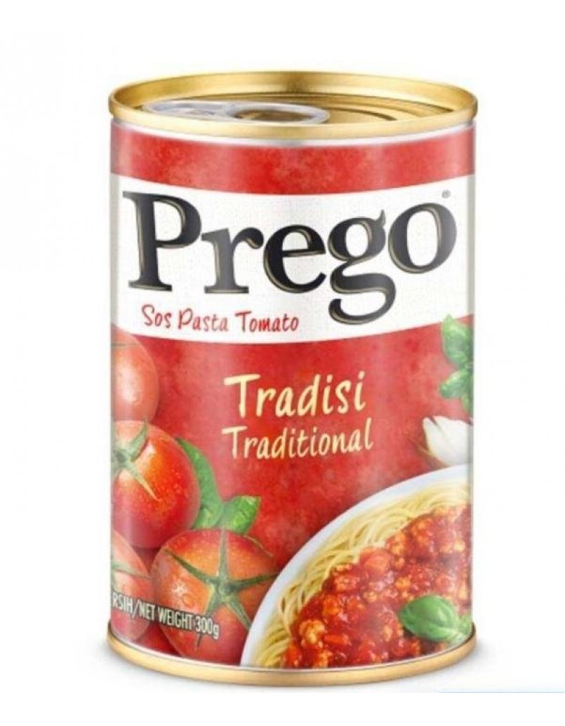 PREGO TRADITIONAL PASTA SAUCE 300G