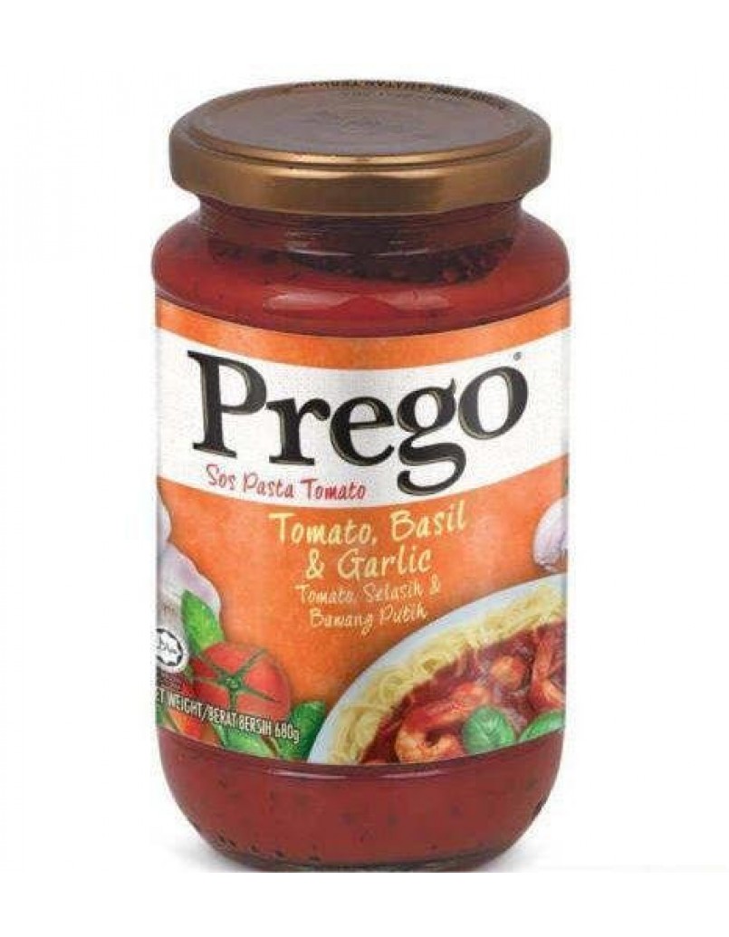 PREGO TOMATO BASIL & GARLIC 680G