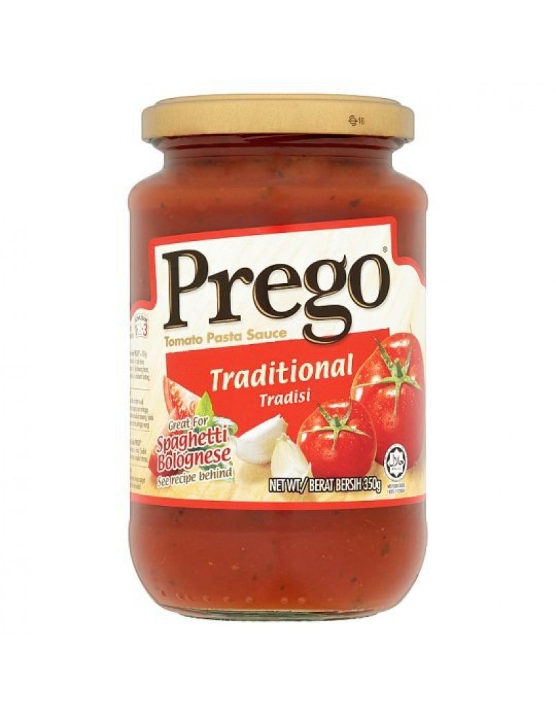 PREGO TRADITIONAL PASTA SAUCE 350G