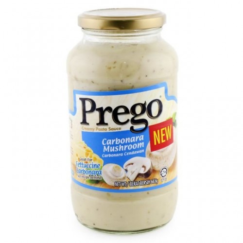 PREGO CARBONARA MUSHM 665G