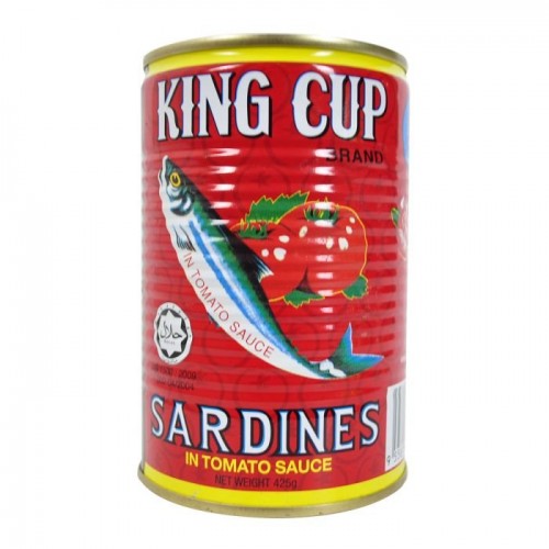 KING CUP SARDINES 425G
