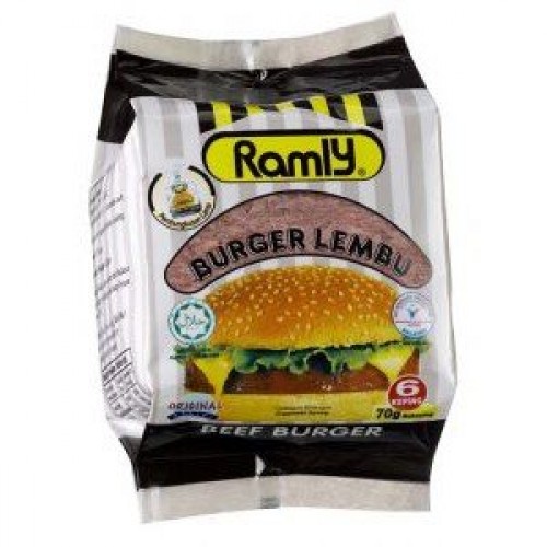 RAMLY BEEF BURGER 6PCS