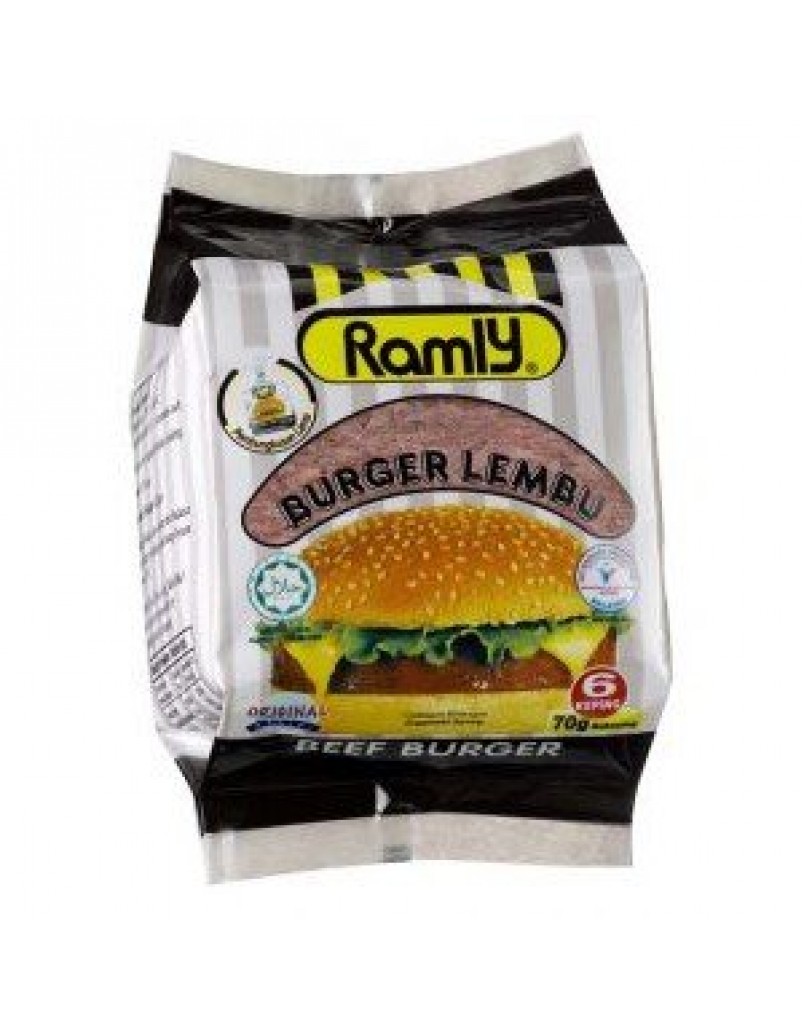 RAMLY BEEF BURGER 6PCS