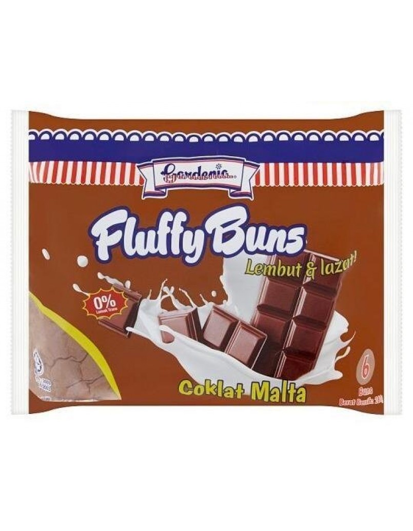 GARDENIA 6BUNS CHOCOLATE