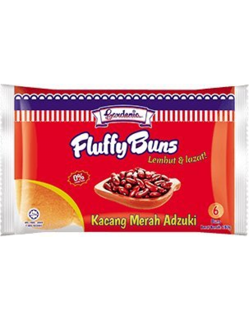 GARDENIA 6BUNS RED BEAN