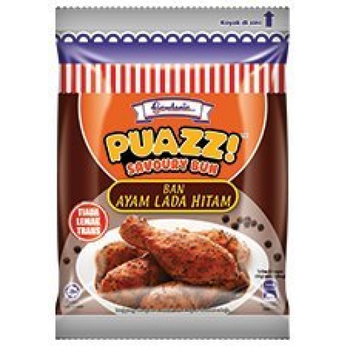 GARDENIA BUN-BLACK PAPPER CHICKEN 60G