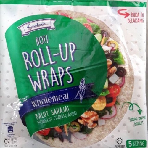 GARDENIA WRAP WHOLEMEAL
