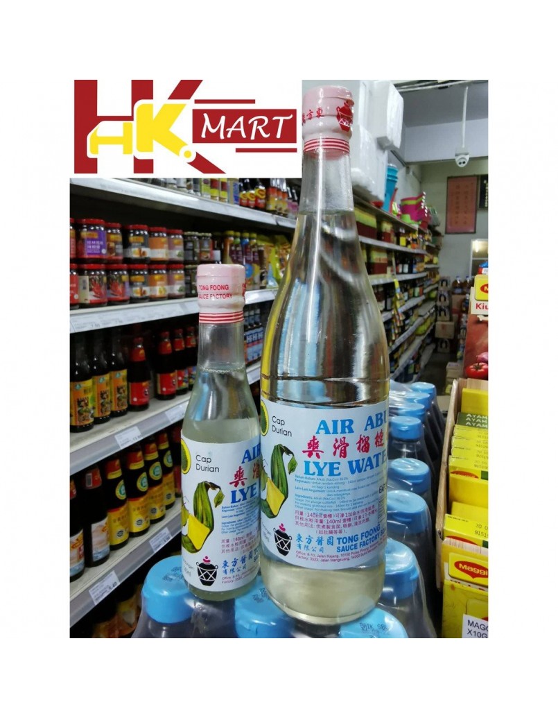 CAP DURIAN LYE WATER 140ML