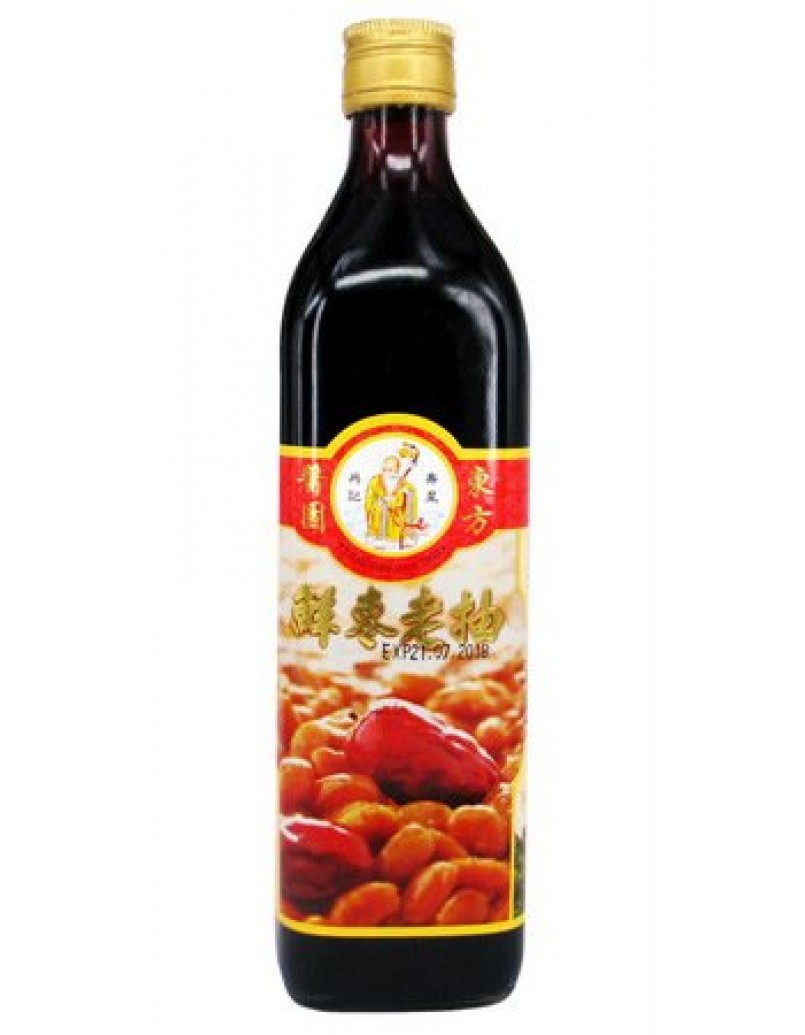 TONG FOONG RED DATE LIGHT SOY SAUCE 650ML