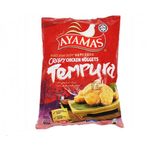 AYAMAS CRISPY CHICKEN NUGGETS TEMPURA 850G