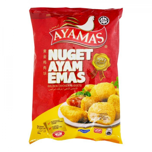 AYAMAS GOLDEN CHICKEN NUGETS 850G