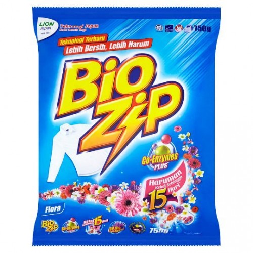 BIO-ZIP DETG PWR(FLORAL) 750G