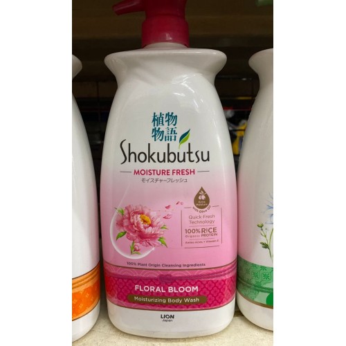 SHOKUBUTSU SHOWER FLORAL 900ML