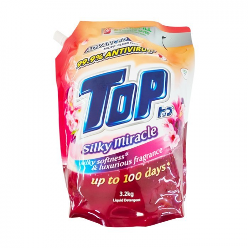 TOP-C LIQ DET(SILKY MIRACLE) 3.2L REFILL