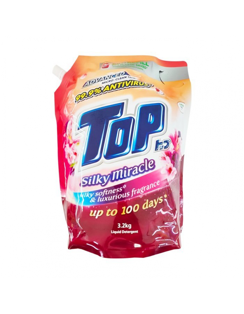 TOP-C LIQ DET(SILKY MIRACLE) 3.2L REFILL