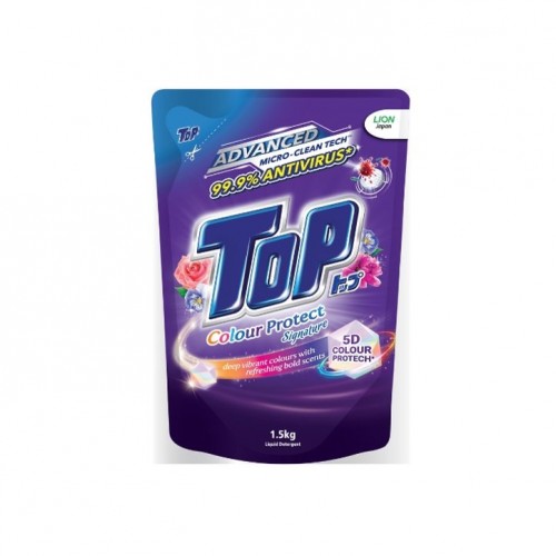 TOP-C LIQ DET(PURPLE-COLOUR CARE) 3.2L REFILL