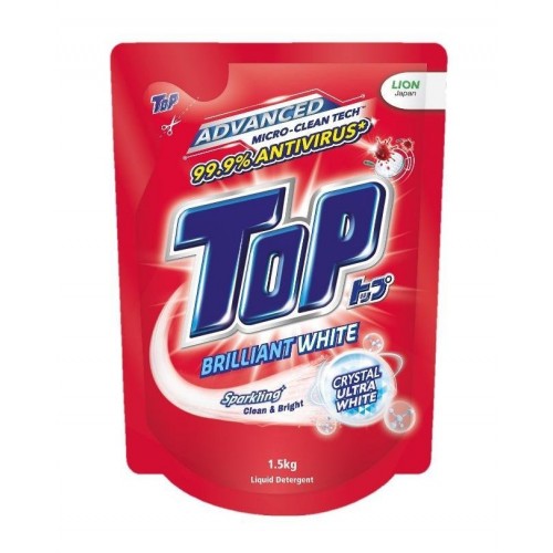 TOP-C LIQ DET(RED-BRILLIANT CARE) 3.2L REFILL