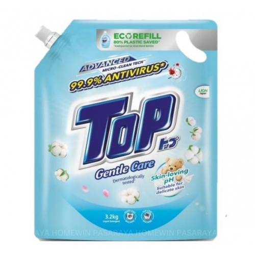 TOP-C LIQ DET(GENTLE CARE) 3.2L REFILL