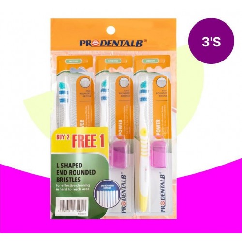 PRODENTALB TB POWER (MEDIUM) 2+1'S