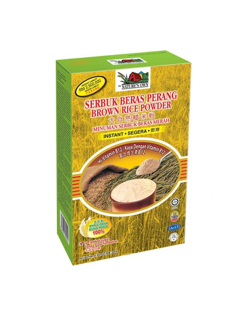 NATURE OWN BROWN RICE(ORIGINAL) 350G