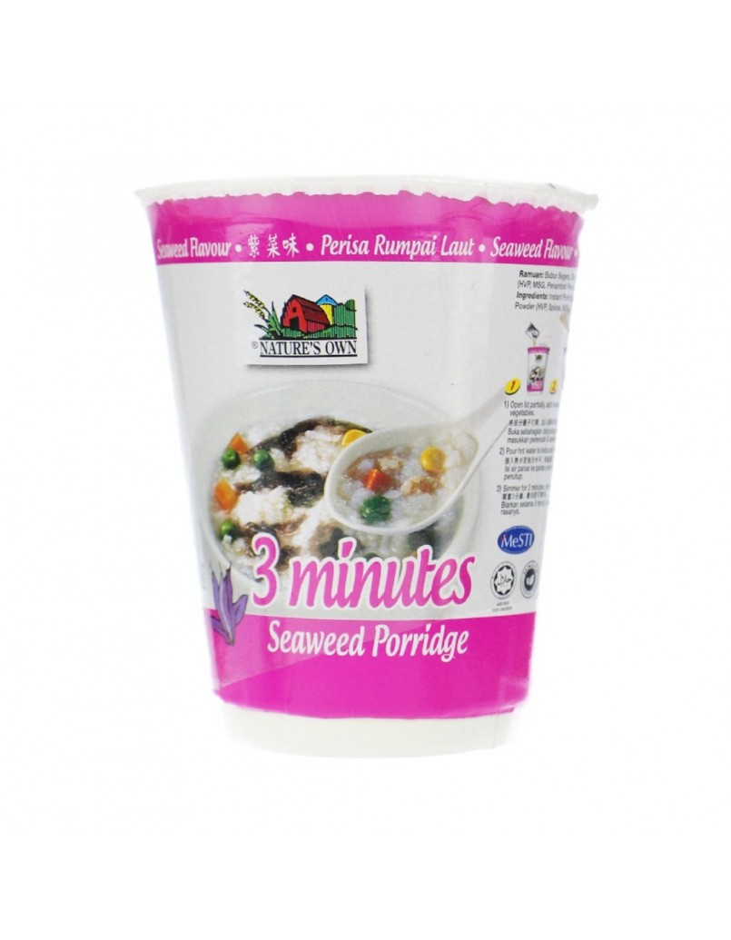 NATURE OWN PORRIDGE-SEAWEED 40G