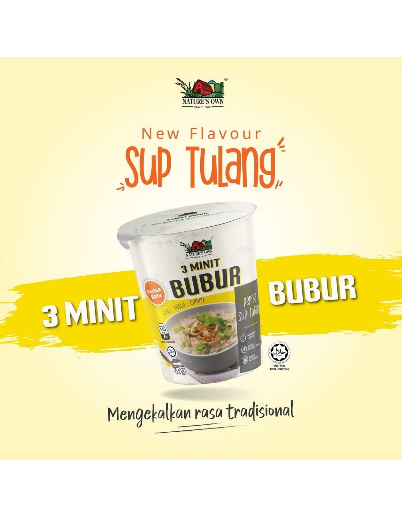 NATURE OWN PORRIDG-PERISA SUP TULANG 40G