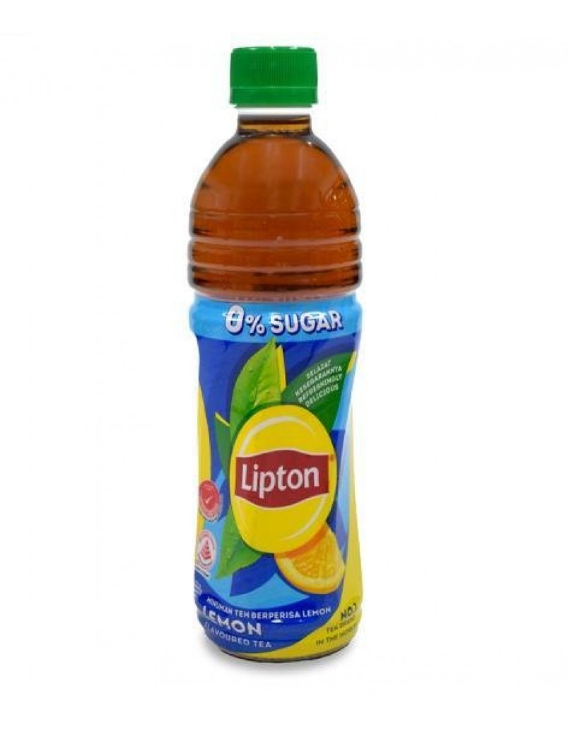 LIPTON ICE LEMON TEA O% SUGAR 450ML