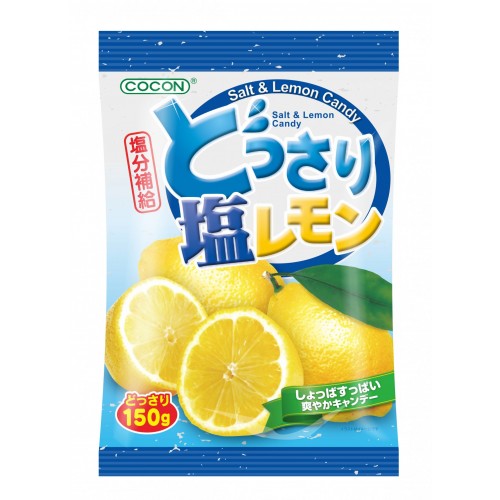 SALT & LEMON CANDY 150G