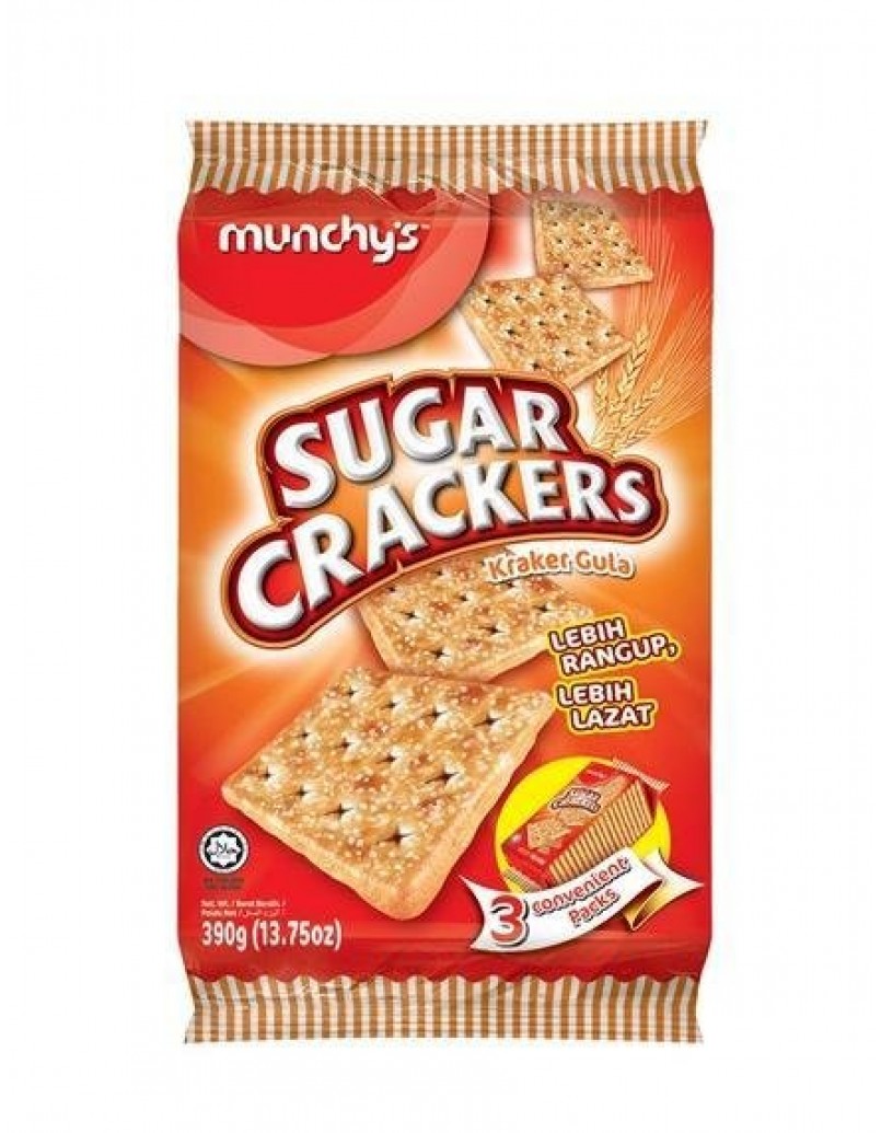 MUNCHY'S SUGAR CARCKERS 380G