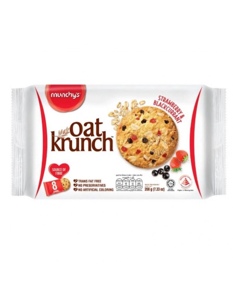 MUNCHY'S OAT KRUNCH(STBR) 208G