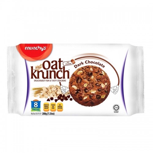 MUNCHY'S OAT KRUNCH(D.CHOCO) 208G