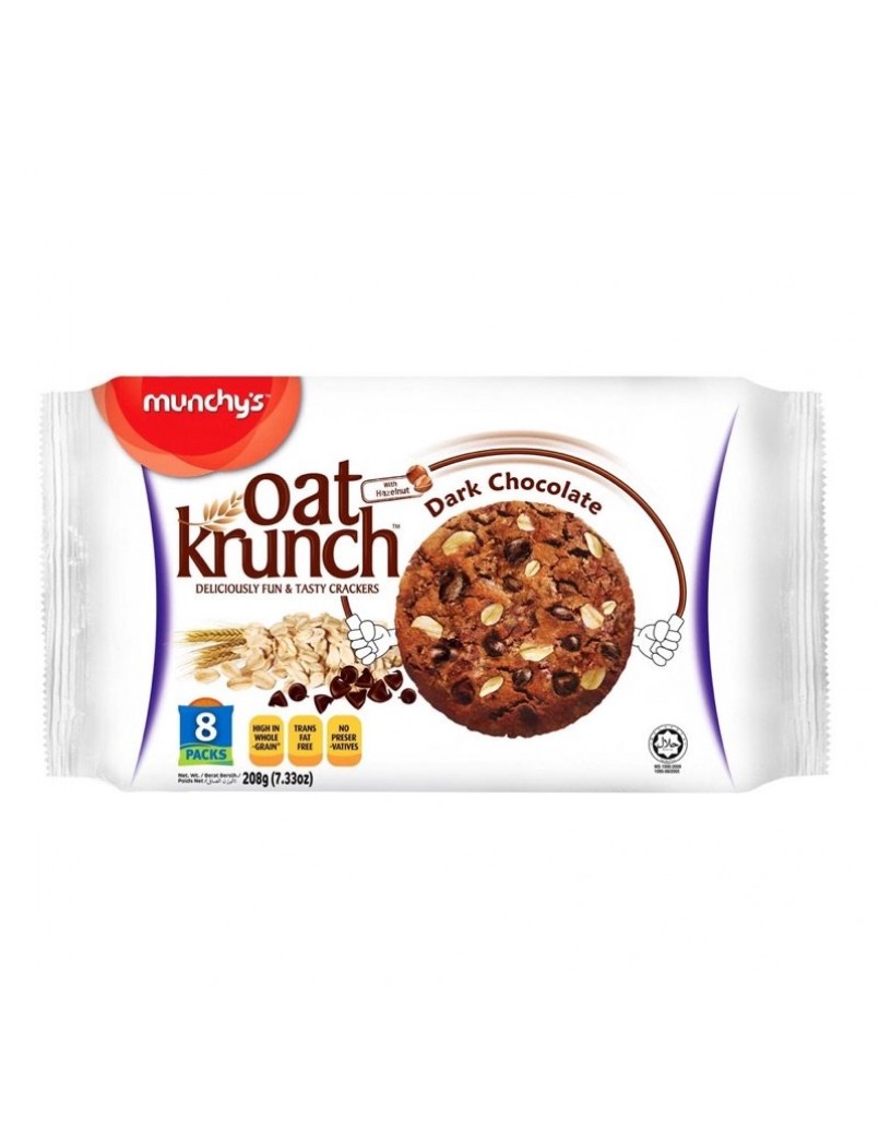 MUNCHY'S OAT KRUNCH(D.CHOCO) 208G