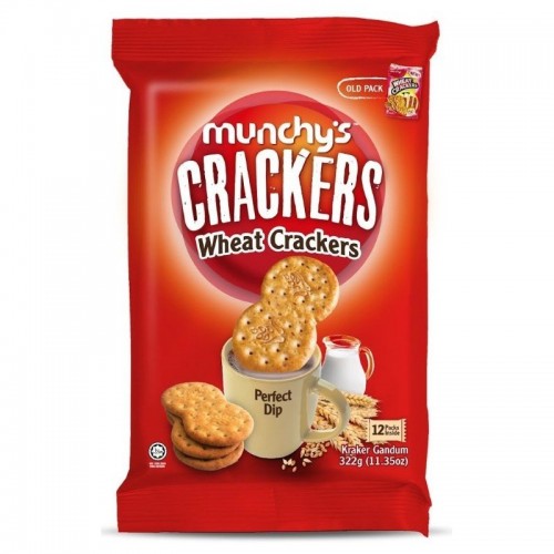 MUNCHY'S WHEAT CRACKERS 322G+46G