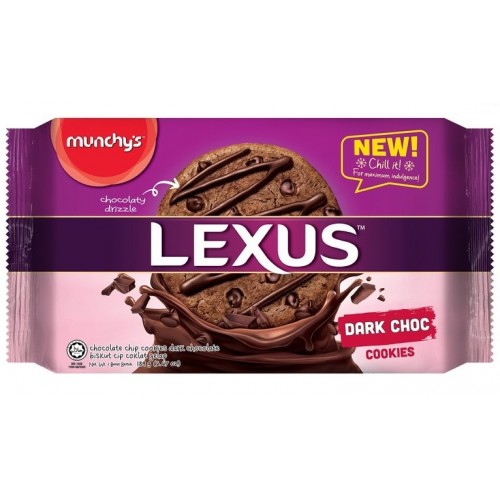 LEXUS COOKIES DARK CHOC 189G