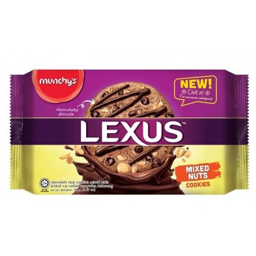 LEXUS COOKIES MIXED NUTES 189G