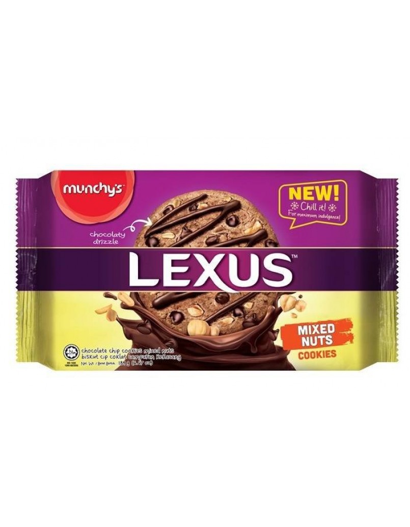 LEXUS COOKIES MIXED NUTES 189G