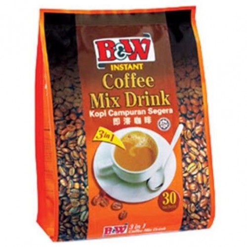 B&W COFFEE MIX 3IN 1 30 X20G