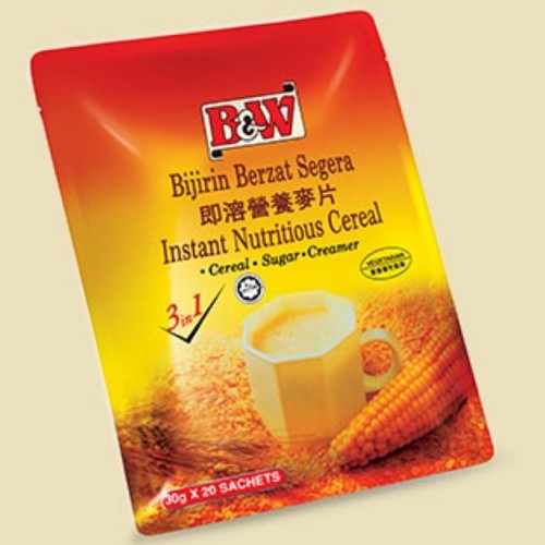 B&W 3IN1 NUTRITIOUS CEREAL 20 X30G