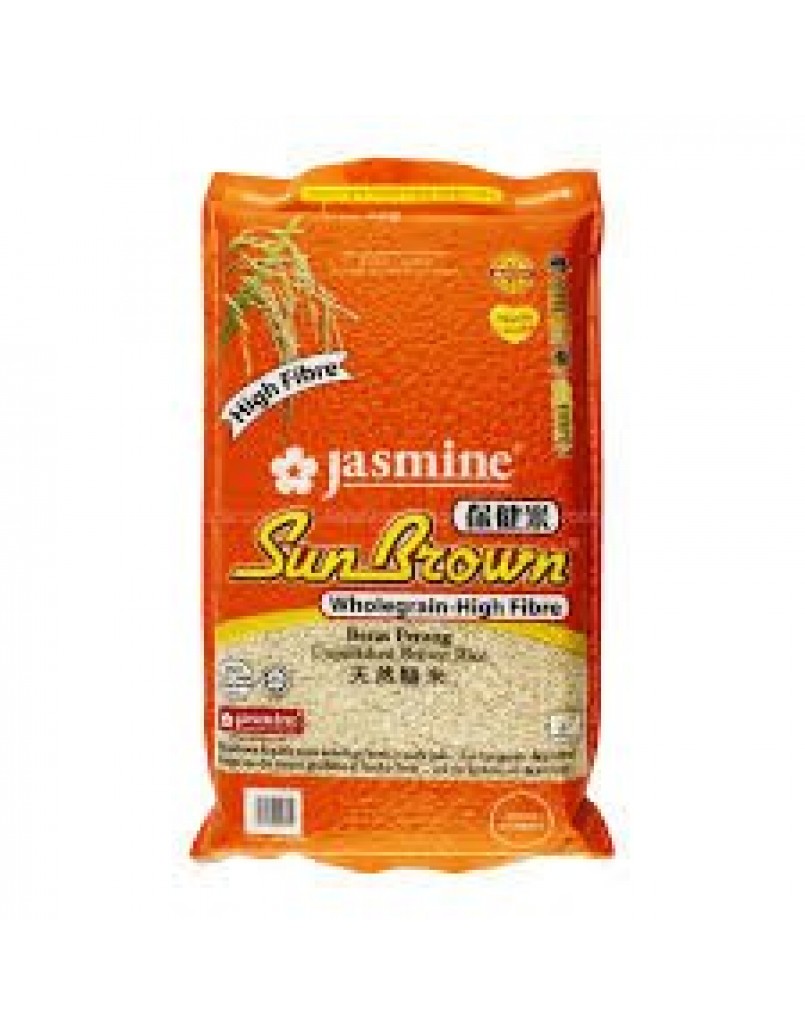 JASMINE SUNBROWN(HIGH FIBRE) 5KG